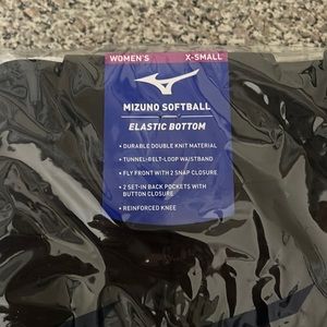 Mizuno softball women’s pants XS NWT
